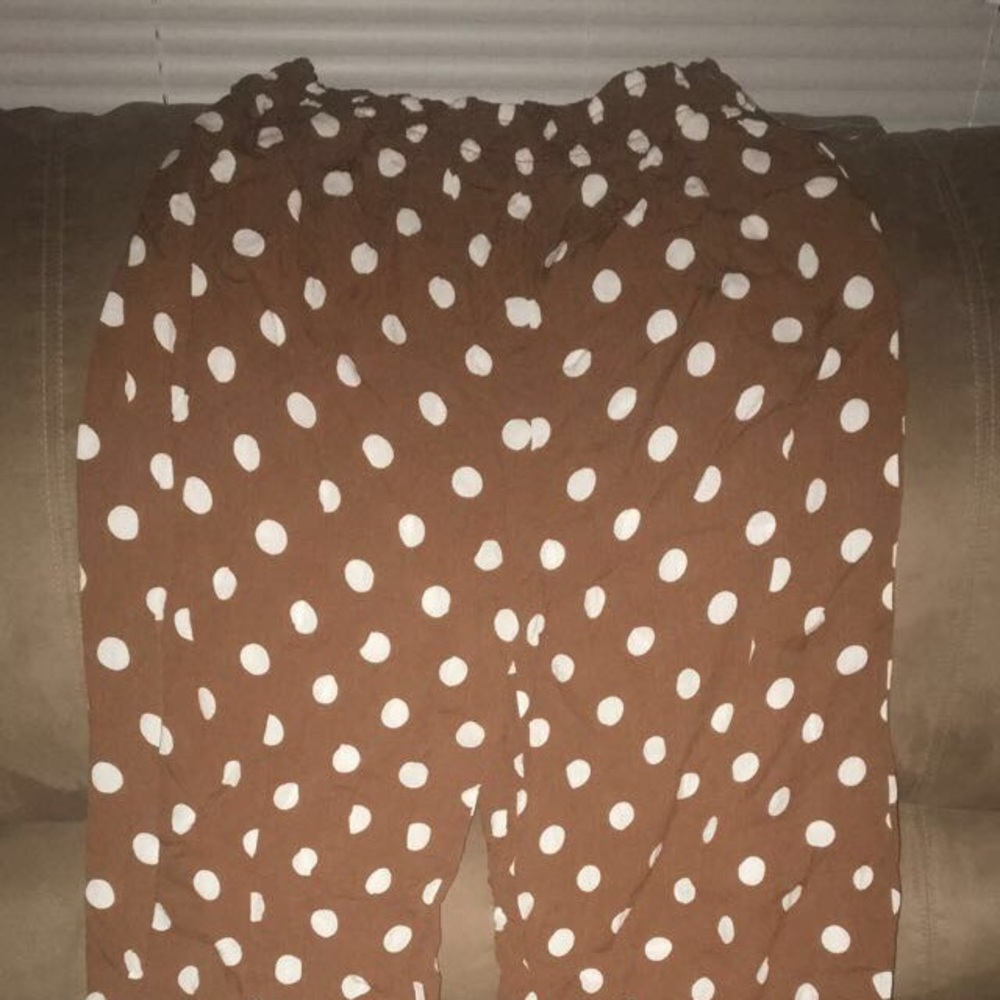 Polka Dot Culotte Pants